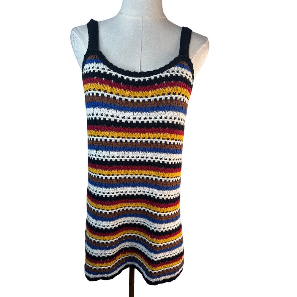 2/$30 ZARA Small Multicolor Striped Knit Dress
